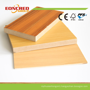 Wanult Color/Cherry Color Melamine Laminated MDF Board